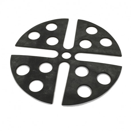 Accessoires | Buzon Protection en caoutchouc 2 mm pour piédestal Egalisateur, pieces jointes, noir
